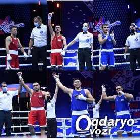Ўзбек боксчилари 6 та олтин медаль билан турнирда биринчи бўлди