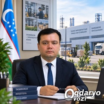 ТАРИХИ УЛУҒ ЮРТ -  КЕЛАЖАГИ БУЮК ОҚДАРЁ Темур МАХМУДОВ, Оқдарё тумани ҳокими