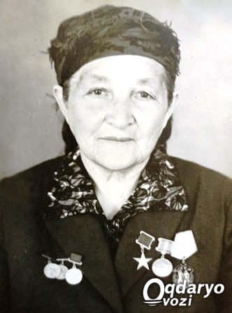 МЕҲНАТ ҚАҲРАМОНЛАРИ ТУМАН САИДОВА